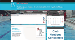 Desktop Screenshot of cnconcarneau.com