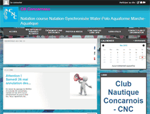 Tablet Screenshot of cnconcarneau.com
